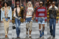 F/W 23 DSquared2 Men’s Show - © Haley Wollens
