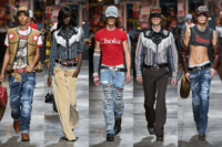 F/W 23 DSquared2 Men’s Show - © Haley Wollens